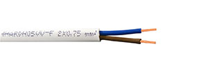 FLEXIBLE CABLE H05VV-F 2Χ0,75
