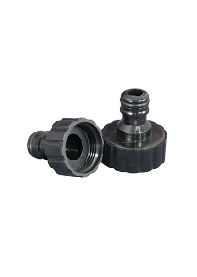 Threaded tap connector