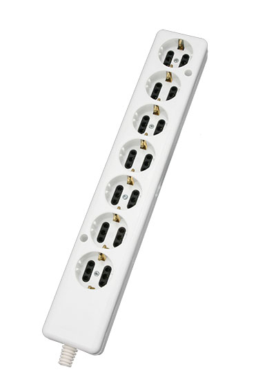 7Way socket outlet with cable