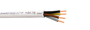 FLEXIBLE CABLE H05VV-F 4G 0,75