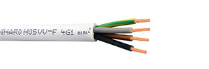 FLEXIBLE CABLE H05VV-F 4G1