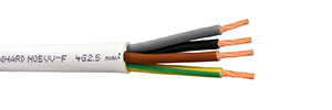 FLEXIBLE CABLE H05VV-F 4G2,5