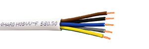 FLEXIBLE CABLE H05VV-F 5G0,50