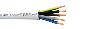FLEXIBLE CABLE H05VV-F 5G1,5