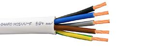 FLEXIBLE CABLE H05VV-F 5G4