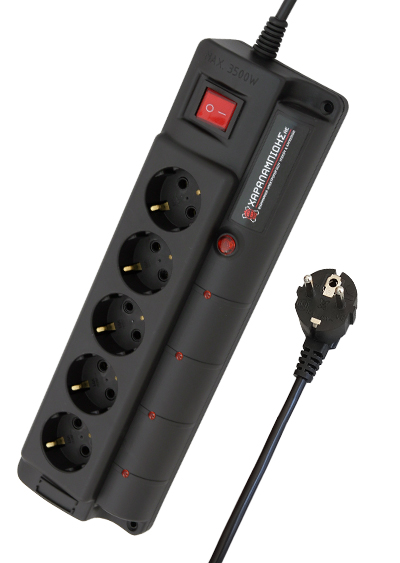 5 Way Multi Socket Protection